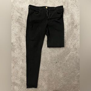American Eagle Size 10 Black Hi-Rise Jegging